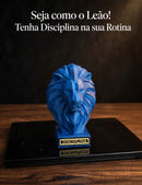Kit Decorativo Foco Disciplina Execução 15cm | Mentalidade de Sucesso